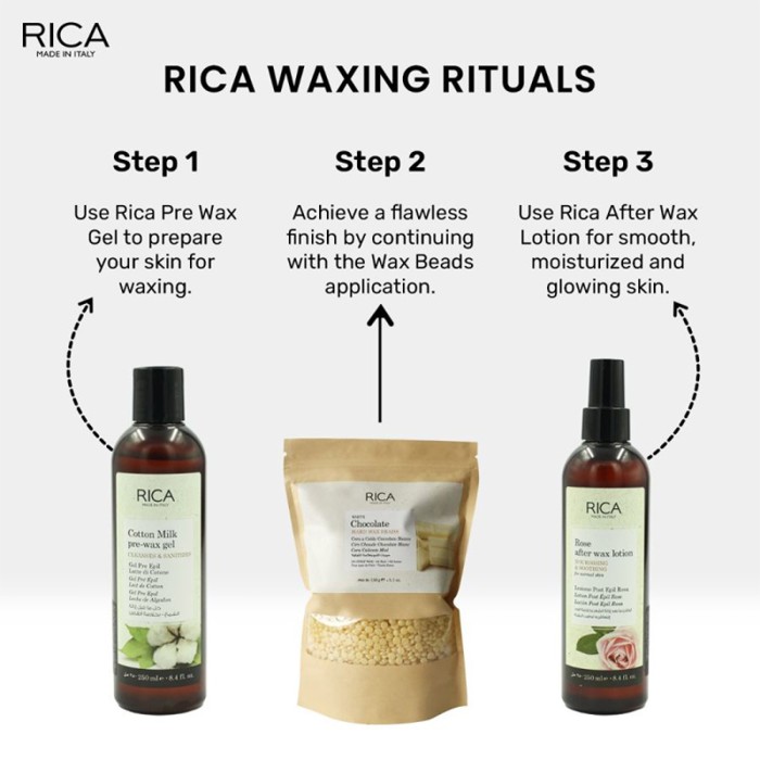 Rica Cosmetics White Chocolate Hard Wax Beads 150gm