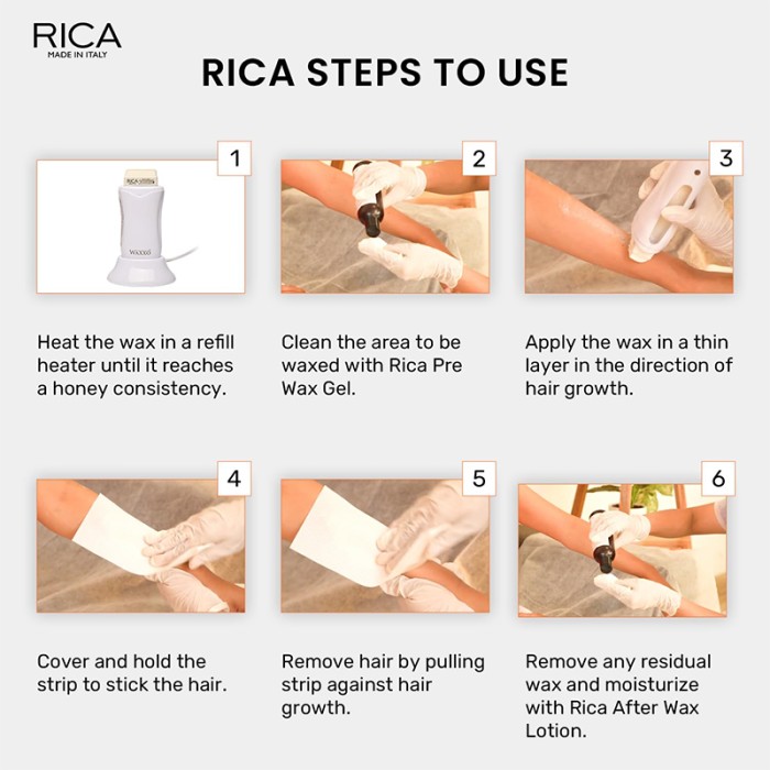 Rica Cosmetics White Chocolate Liposoluble Wax 100ml