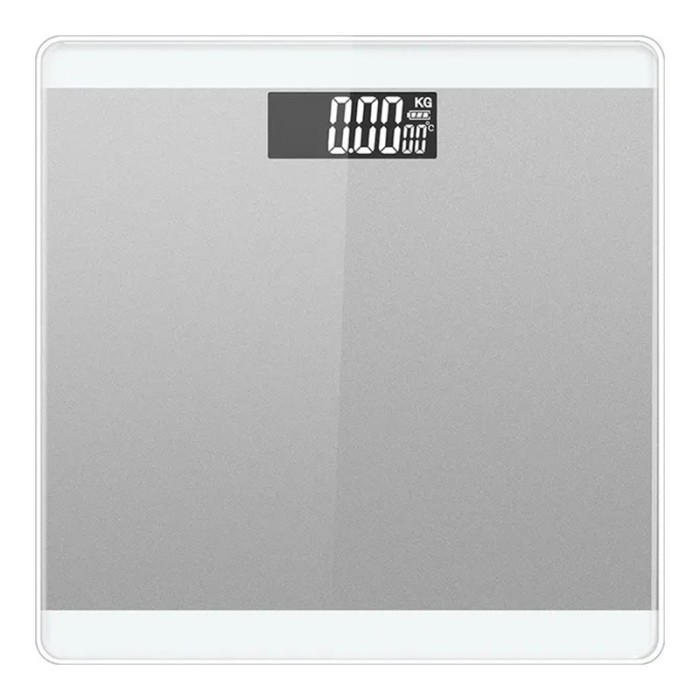 SPECTRUM Digital Bathroom Scale Silver