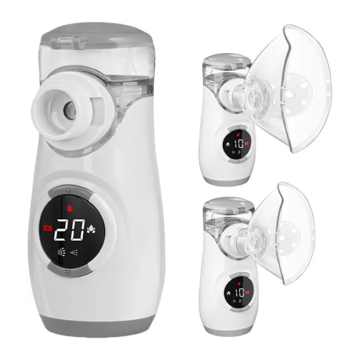 SPECTRUM Digital Timer Rechargeable Portable Nebulizer Machine