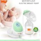 SPECTRUM Electric Rechargeable 2 In 1 Breast Pump White Green
