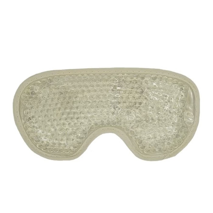 SPECTRUM Hot/Cold Gel Bead Eye Mask Medium Size White