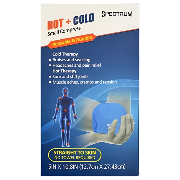 SPECTRUM Hot/Cold Pack Multi Purpose Medium Compress
