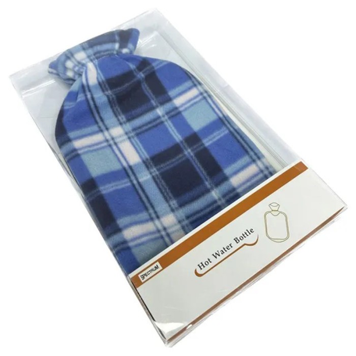 SPECTRUM Hot Water Bag With Cover Blue