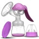 SPECTRUM Manual Breast Pump Purple / Clear