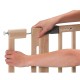 Safety 1st 8cm Extension For Easy Close Wood Door Gates Natural Wood