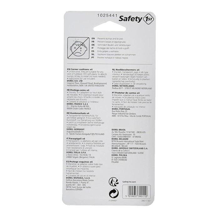 Safety 1st corner cushions (X4)