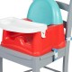 Safety 1st Easy Care Feeding Booster Seat Red Lines