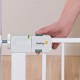 Safety 1st U Pressure Fit Auto Close Door Gates White