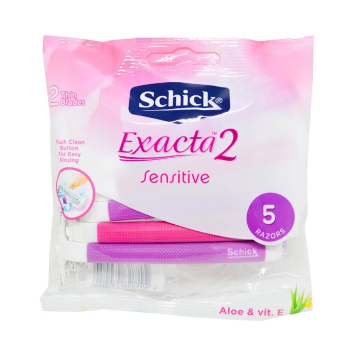 Schick Exacta2 Sensitive Razors x5