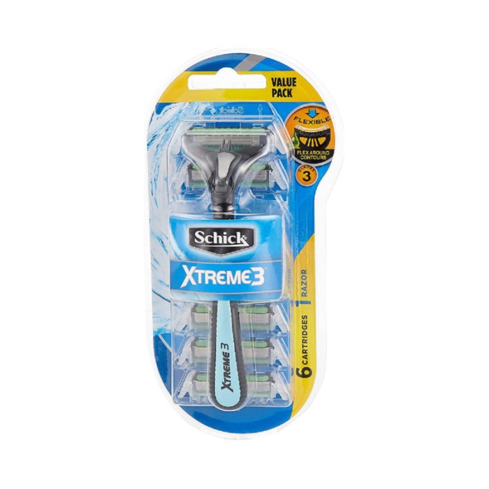 Schick Xtreme3 Hybrid Razor Kit 6