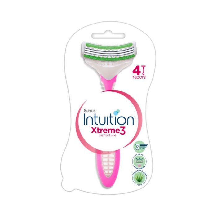 Schick Xtreme3 Sensitive Razors x4
