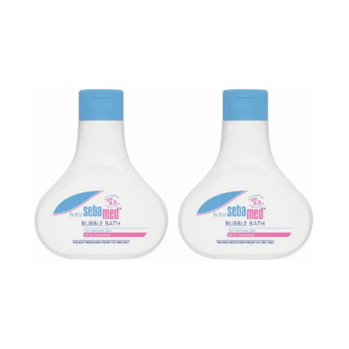 Sebamed Baby Bubble Bath 200ml x 2 Twin Pack