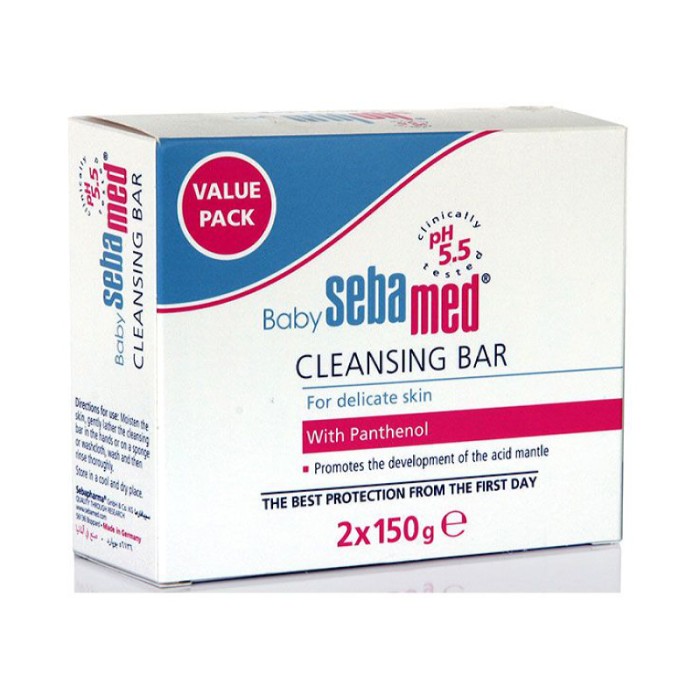 Sebamed Baby Cleansing Bar 150gx2