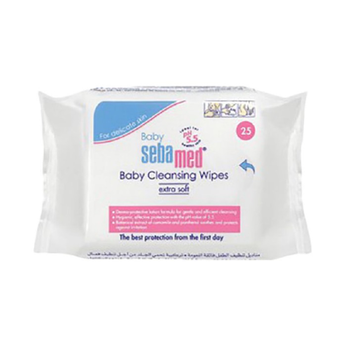 Sebamed Baby Cleansing Wipes - 25 Wipes