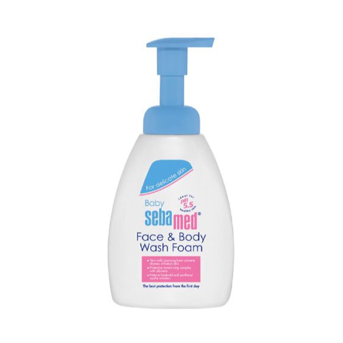 Sebamed Baby Face & Body Wash Foam 400 ml