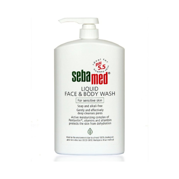Sebamed Liquid Face and Body Wash 1000ml