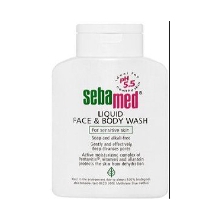Sebamed Liquid Face and Body Wash 200ml