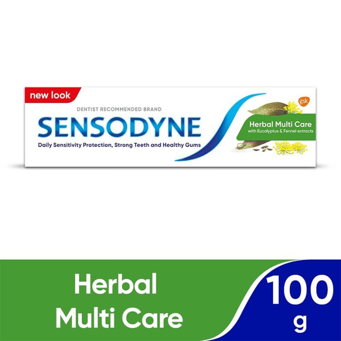 سنسوداين معجون أسنان عشبي مالتي كير 100 غم