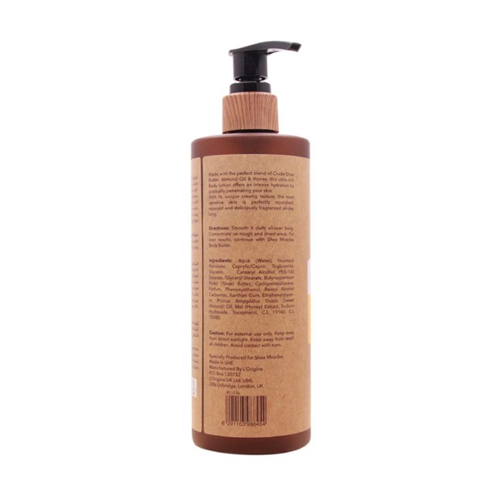 Shea Miracles Body Lotion Almond Oil & Honey 300ml