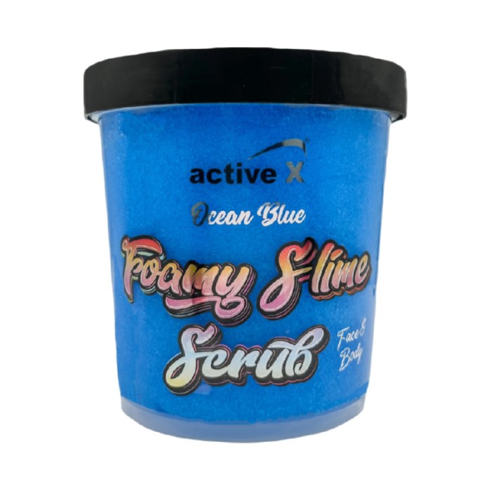 ActiveX - Foamy Slime Scrub- Silky Smooth & Radiant  skin with the fun texture of a slime - 800 g