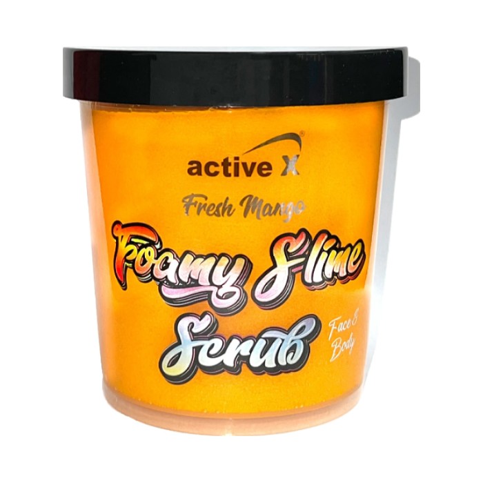 ActiveX - Foamy Slime Scrub- Silky Smooth & Radiant  skin with the fun texture of a slime - 800 g
