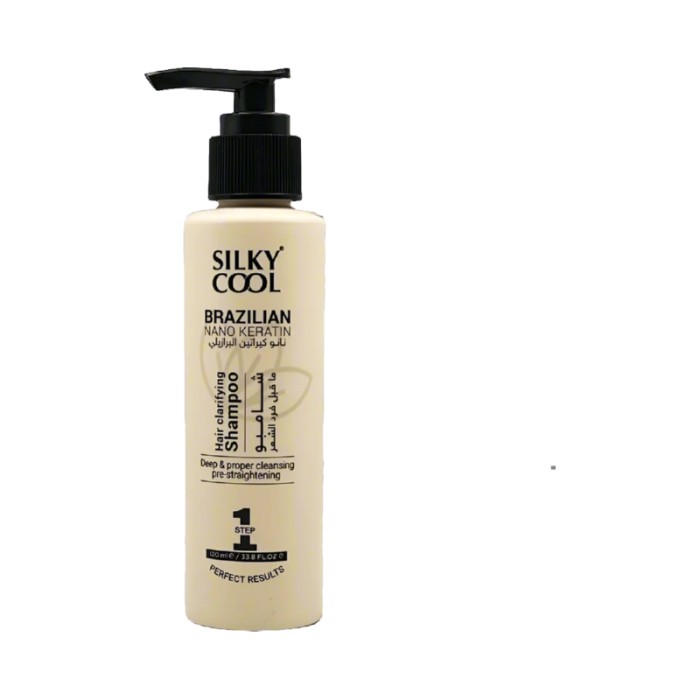 Silky Cool Brazilian Nano Keratin Hair Straightening INDIVIDUAL – 120ml (4-Step Treatment) Smooth, Straighten, Nourish & Shine Professional Grade Hair Care