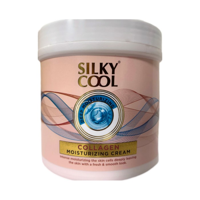 Silky Cool Collagen Moisturizing Face & Body  Cream 500 ml