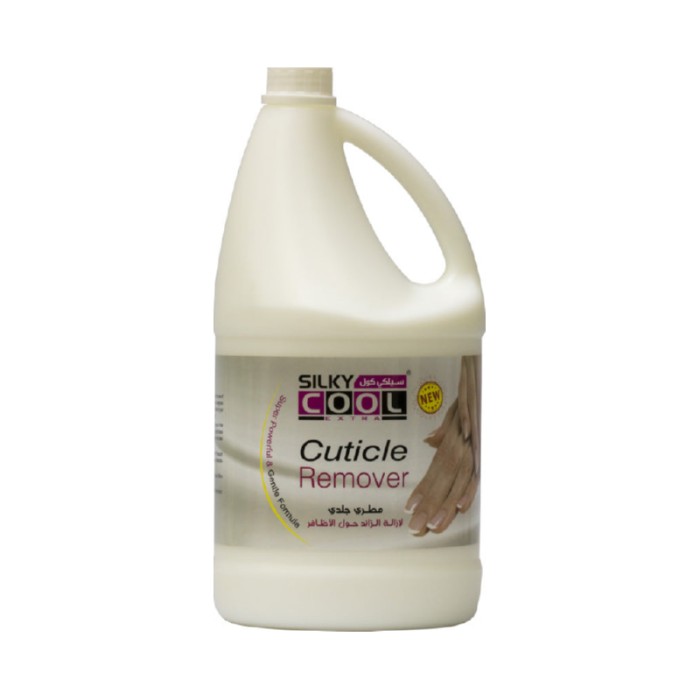 Silky Cool Cuticle Remover 1Us Gallon White