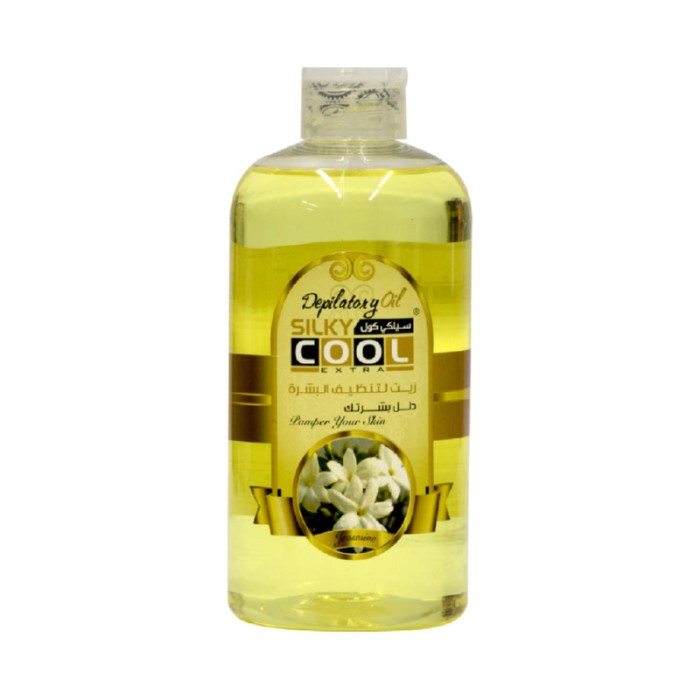 Silky Cool Depilatory Oil 500 Ml - Jasmine