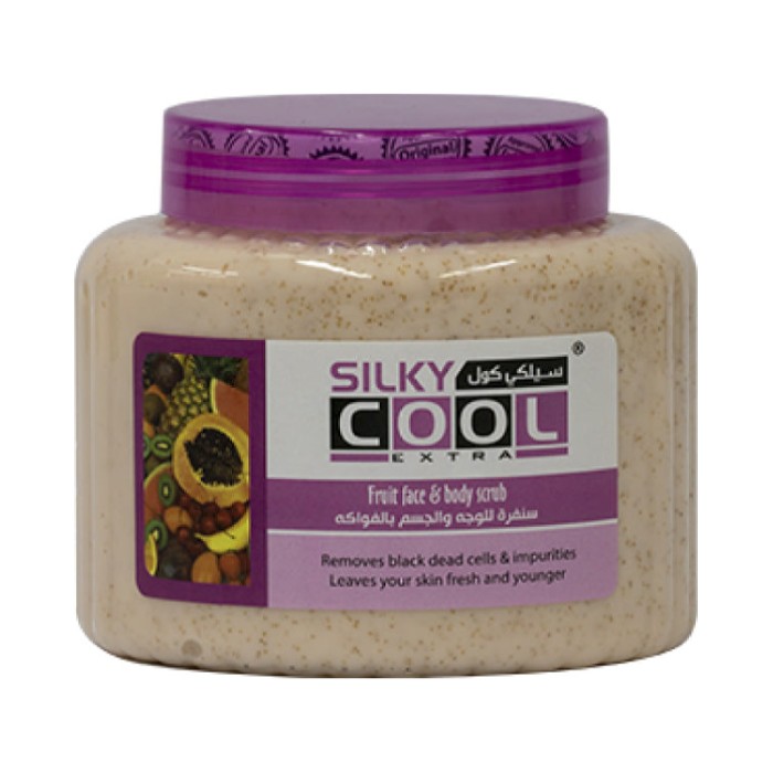 Silky Cool Face & Body Scrub 500 M - Fruits