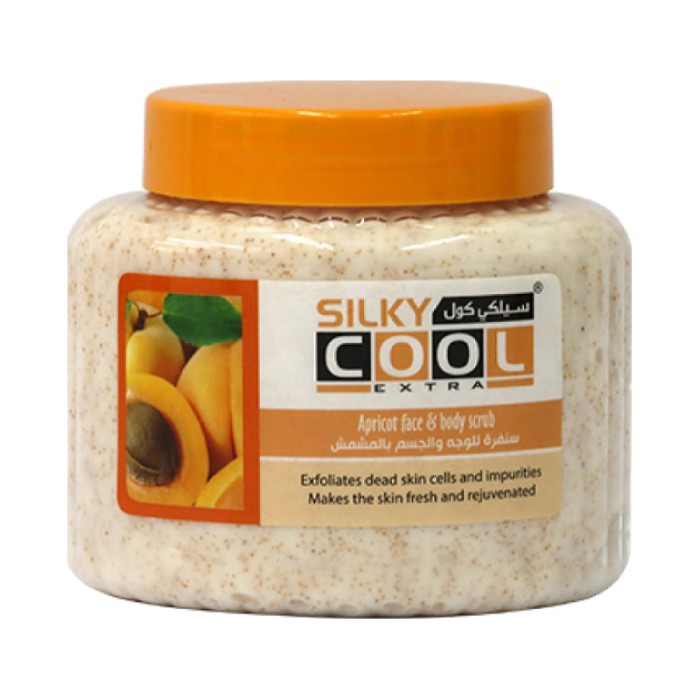 Silky Cool Face & Body Scrub 500 Ml - Apricot