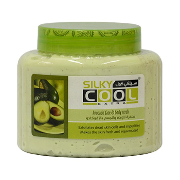 Silky Cool Face & Body Scrub 500 Ml - Avocado