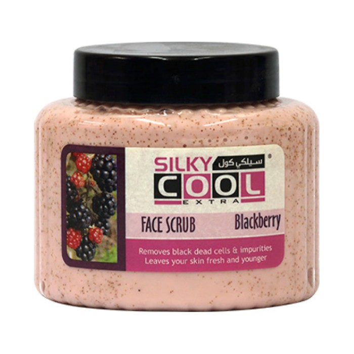 Silky Cool Face & Body Scrub 500 Ml -Blackberry