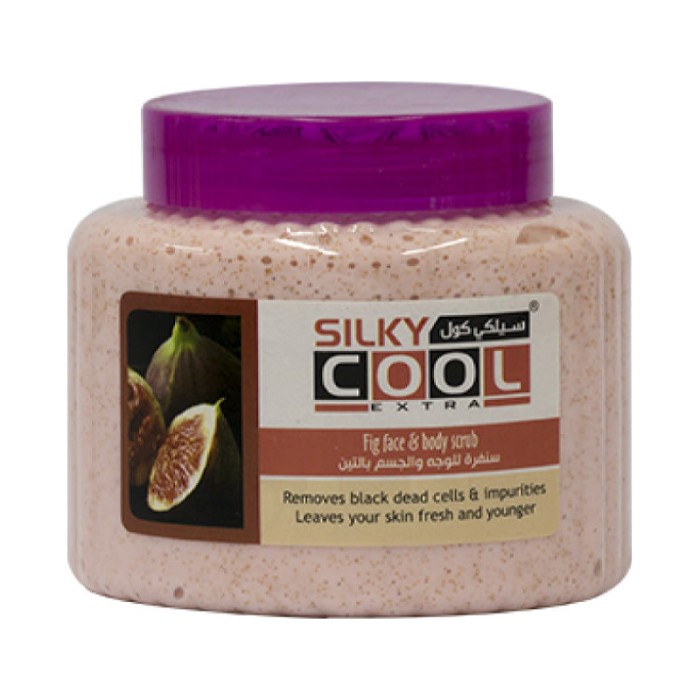 Silky Cool Face & Body Scrub 500 Ml - Fig Face