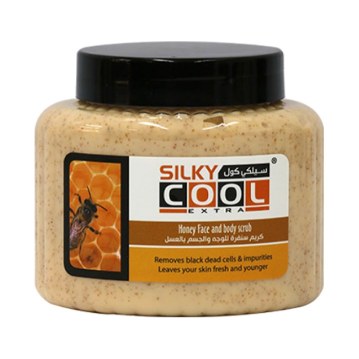 Silky Cool Face & Body Scrub 500 Ml - Honey