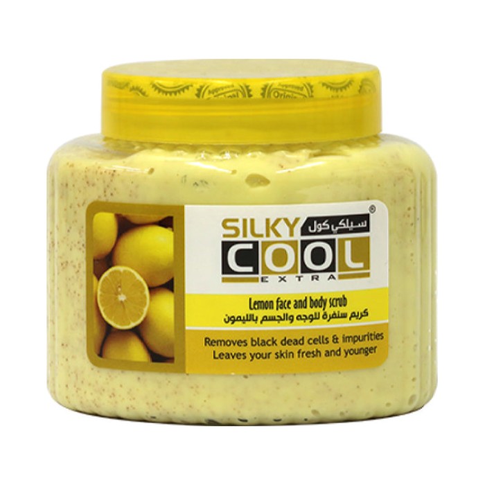 Silky Cool Face & Body Scrub 500 Ml - Lemon