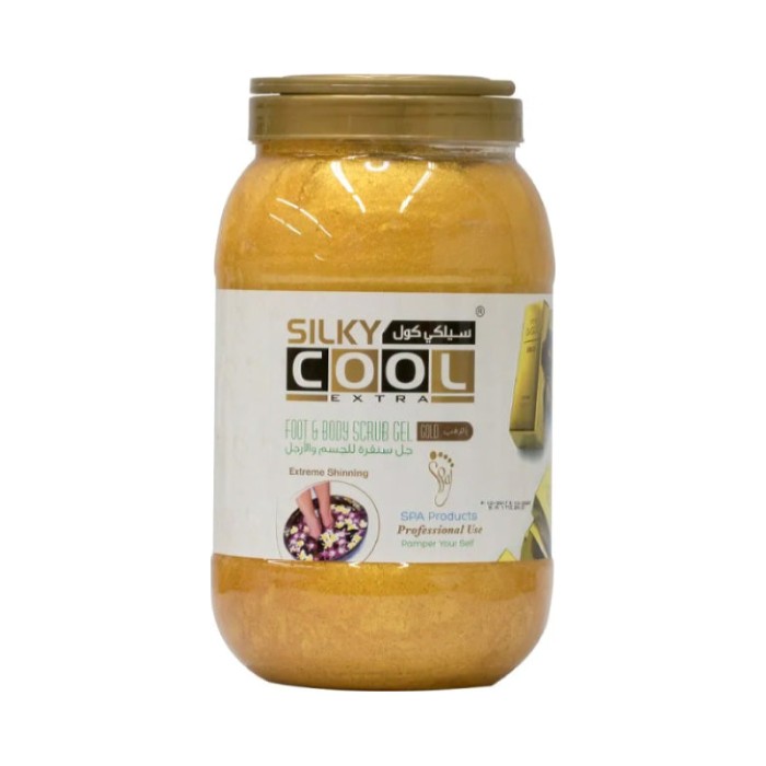 Silky Cool Foot & Body Scrub Gel 4 Ltr - Gold