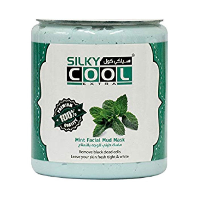 Silky Cool Facial Mud Mask 1000 Ml - Mint