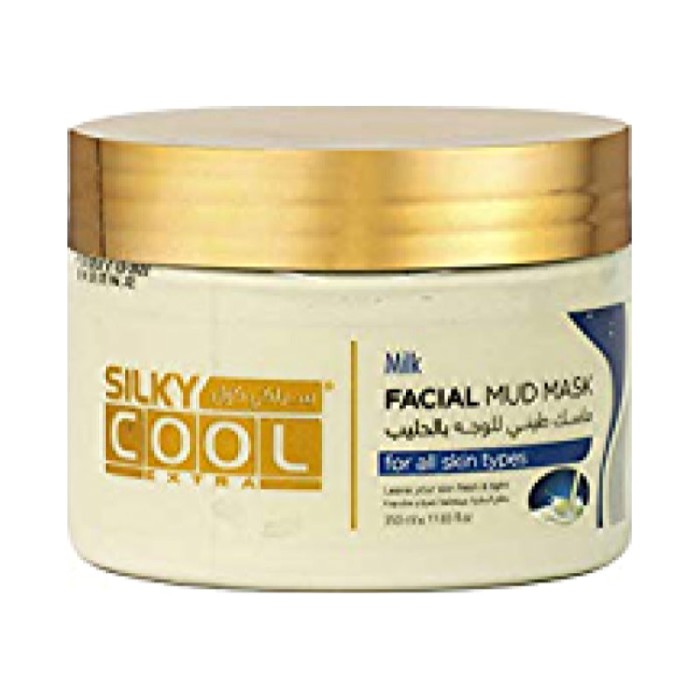 Silky Cool Facial Mud Mask 350 Ml Milk