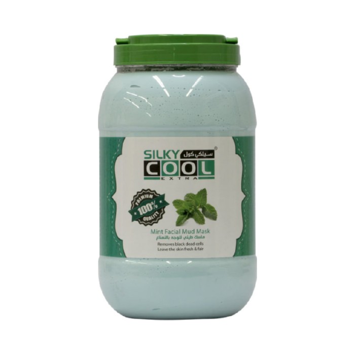 Silky Cool Facial Mud Mask 4000 Ml - Mint