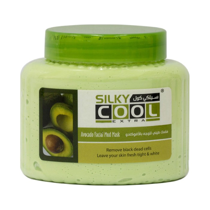 Silky Cool Facial Mud Mask 500 Ml - Avocado