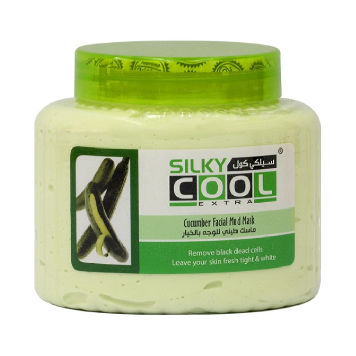 Silky Cool Facial Mud Mask 500 Ml - Cucumber