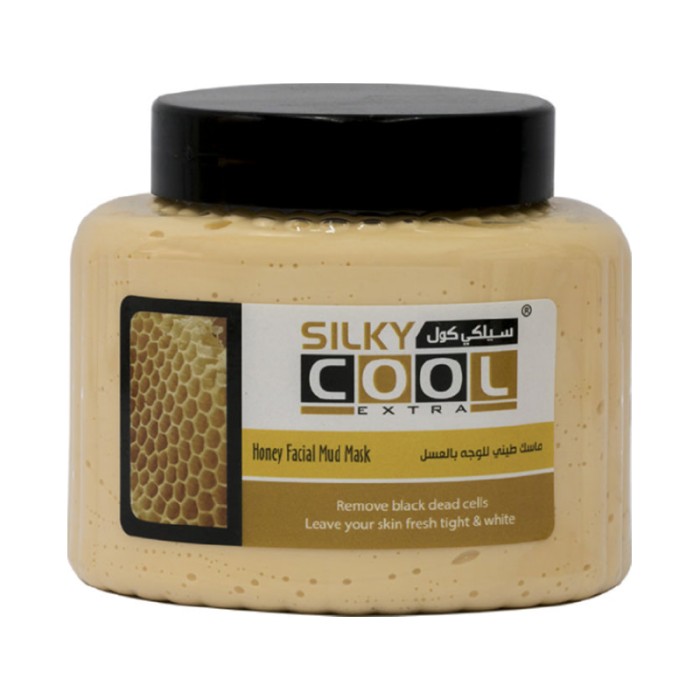 Silky Cool Facial Mud Mask 500 Ml - Honey
