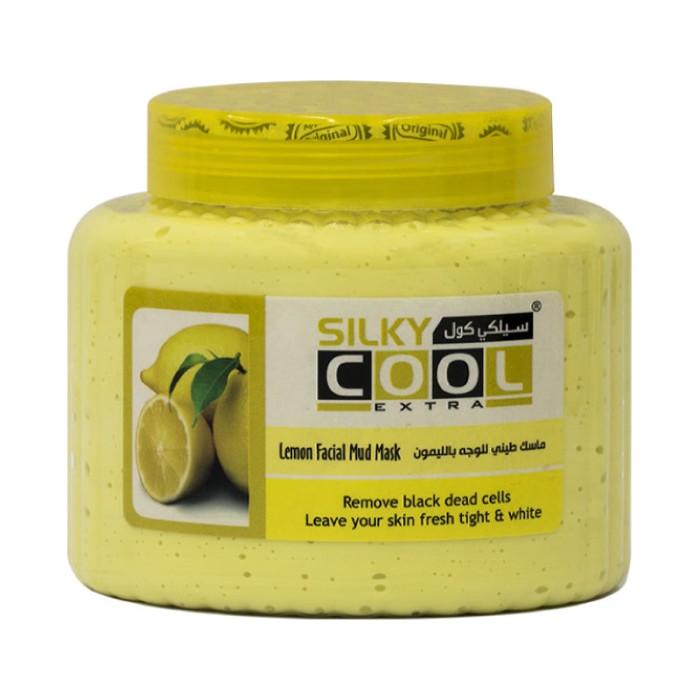 Silky Cool Facial Mud Mask 500 Ml - Lemon
