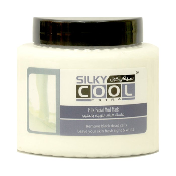 Silky Cool Facial Mud Mask 500 Ml - Milk