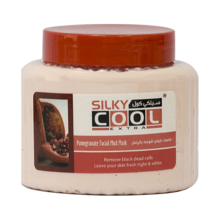 Silky Cool Facial Mud Mask 500 Ml - Pomegranate