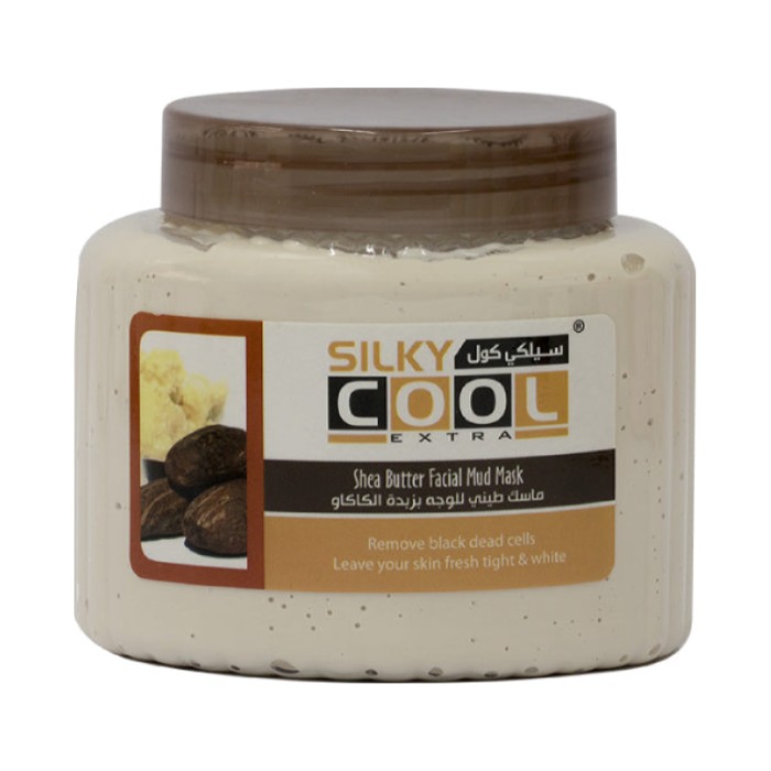 Silky Cool Facial Mud Mask 500 Ml - Shea Butter