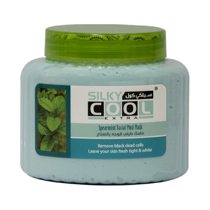 Silky Cool Facial Mud Mask 500 Ml - Spearmint