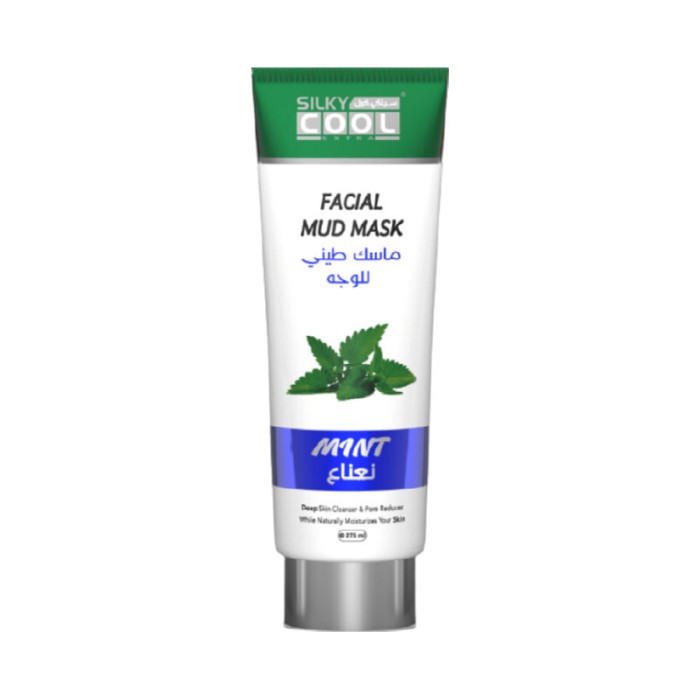 Silky Cool Facial Mud Mask Tube 275 Ml - Mint